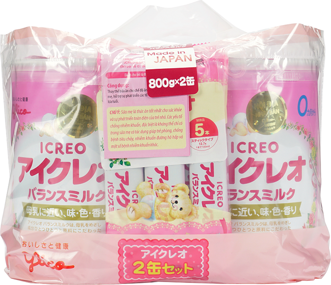 CB Glico Icreo Balance Milk ( Icreo số 0 )